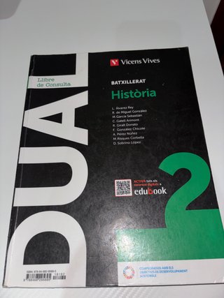Libro de historia 2o bachillerato Vicens Vives