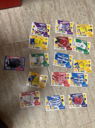 Cartas Fútbol - 16 cartas
