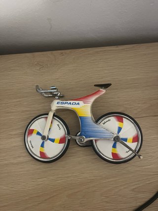 Maqueta Bicicleta Espada Miguel Indurain