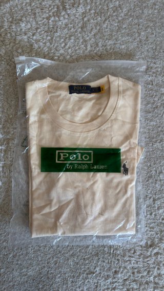 T-shirt Polo Ralph Lauren bege tamanho M