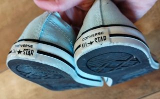 Converse Tenis Azul y Blanco