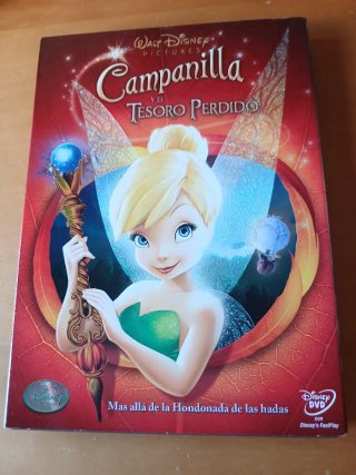 DVD Campanilla y Campanilla y el Tesoro Perdido