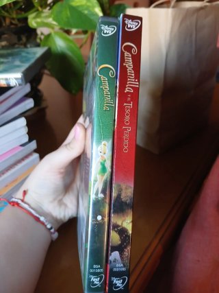 DVD Campanilla y Campanilla y el Tesoro Perdido
