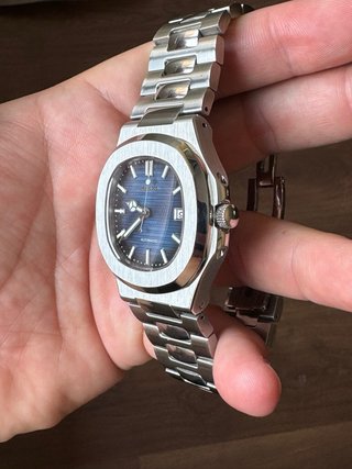 Reloj Seiko MOD NAUTILUS. Azul y Plateado