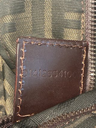 Pochette Fendi Zucca