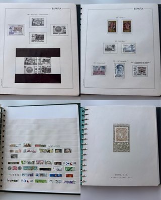 Álbum de sellos de España (años 70-80)