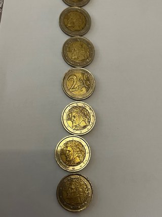 Monedas 2€ Italia 2001-2005