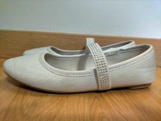 Bailarinas niña Oh! Girl blancas talla 35