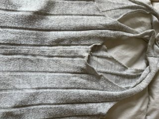 Camiseta tirantes gris botones