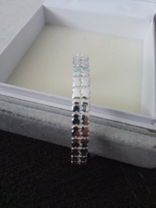 Pulsera Tous Oso Plata Nueva