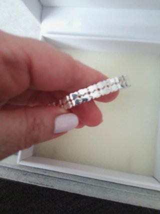 Pulsera Tous Oso Plata Nueva