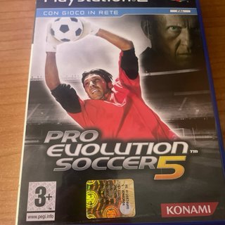 Pro Evolution Soccer 5 PS2 Pro evolution soccer