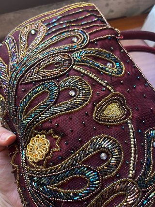 Bolso de fiesta con pedrería