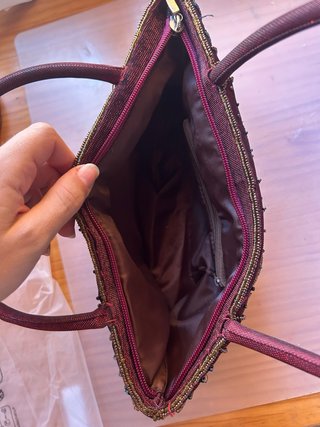 Bolso de fiesta con pedrería