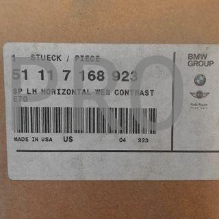 MOLDURA REJILLA LATERAL PARACHOQUES BMW X5 NUEVO