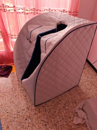 Cabina de sauna portátil