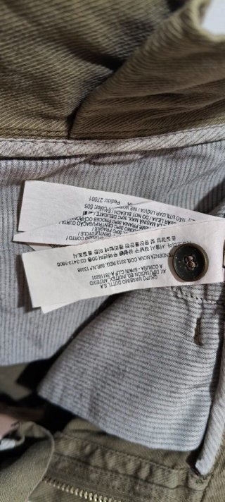 Shorts Massimo Dutti Verde Oliva Talla M