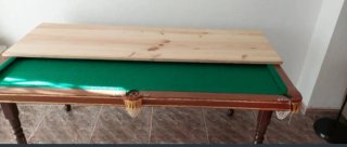 Mesa de billar 160x85 cm con bolas