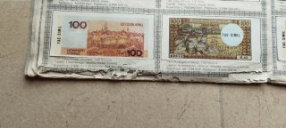 Álbum de Billetes del Mundo 1984