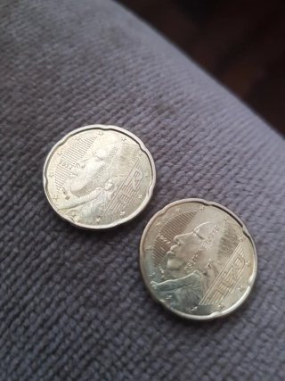 Moneda 20 céntimos repunlica francesa 2024 rara