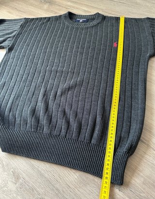Jersey Vintage Polo Sport Ralph Lauren Gris