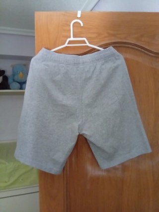 Bermudas Adidas Hombre Talla M Gris