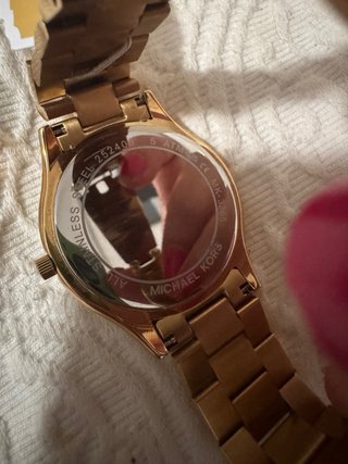 Reloj Michael Kors Dorado y Azul