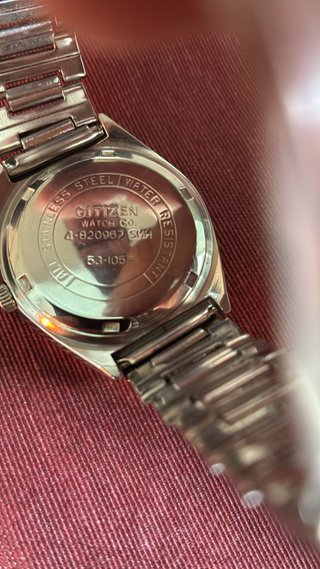 Reloj Citizen Vintage Cal. 8260A Restaurado