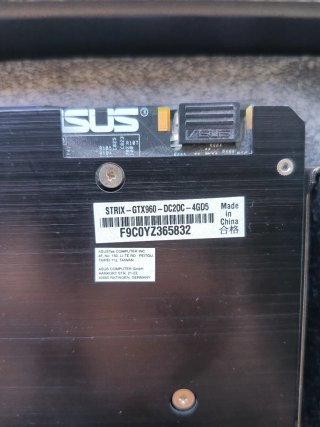 ASUS GeForce GTX 960 Strix OC 4GB