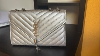 Bolso de fiesta plateado