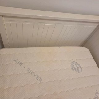 2 Letti Ikea con Materasso Lattice Antiacaro