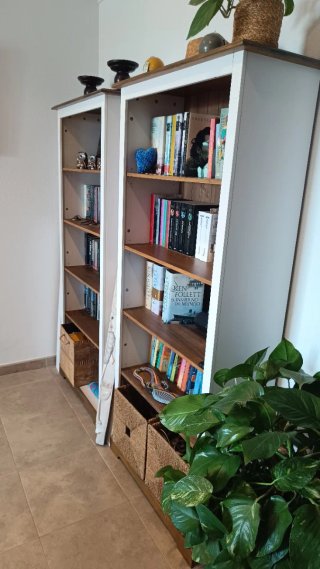 Librería estantería de madera