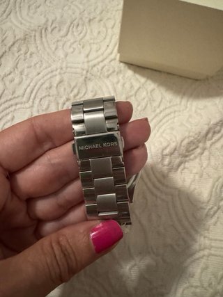 Reloj Michael Kors Rosa y Plateado