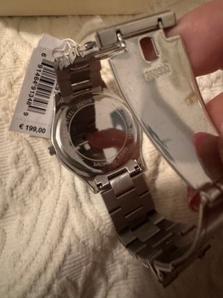 Reloj Michael Kors Rosa y Plateado