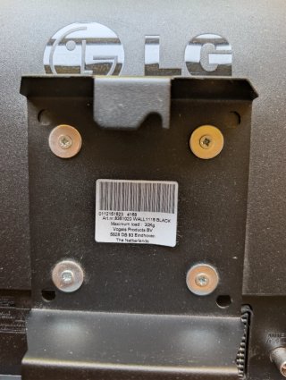 Televisión LG IPS LED Negra