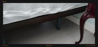 3 camas completas de 90cm (somier, colchón)