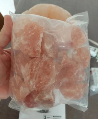 Lámpara Sal Light Zone Mármol Real