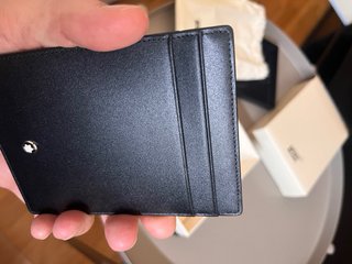Cartera Montblanc Negra Meisterstück 130070