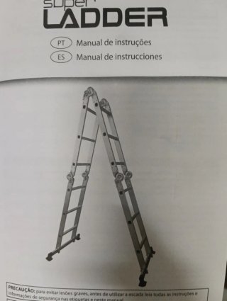 Escalera plegable multiusos grande