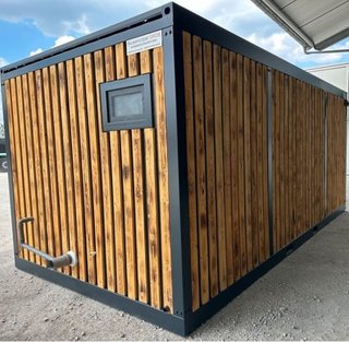 Casa modular prefabricada con baño