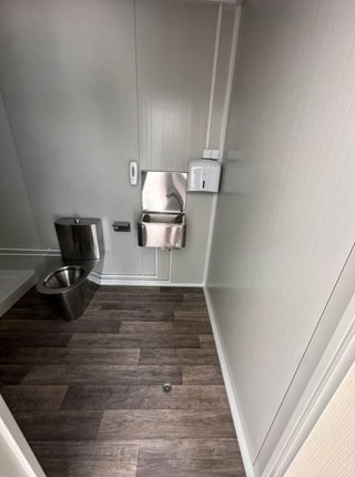 Casa modular prefabricada con baño