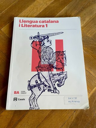 Llengua catalana i literatura, 1 bachillerato