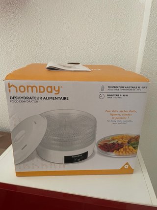 Deshidratador de alimentos Homday