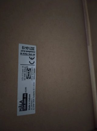 Pizarra infantil Ikea