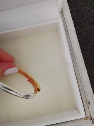 Pulsera Tous Bicolor Oro y Plata