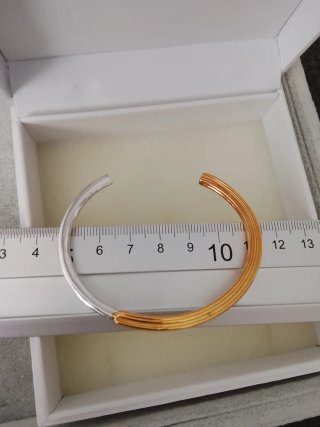 Pulsera Tous Bicolor Oro y Plata