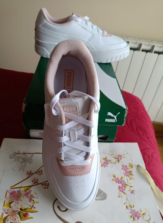 Zapatillas Puma Plataforma Blancas #42 de 100€