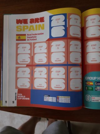 Álbum Mundial FIFA 2026 Tapa Dura edición Internac