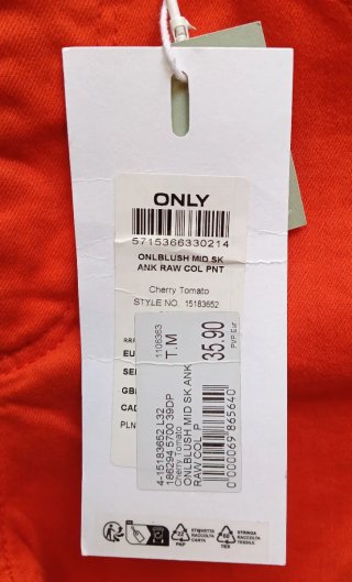Pantalones Only coral talla 38
