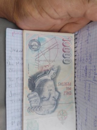 Billete 10000 Pesetas Colección